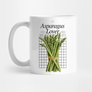 Asparagus Lover - Real Vegetables Food Mug